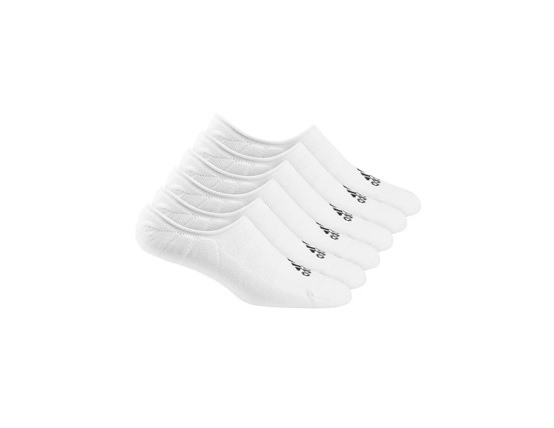 adidas Low-Cut Socks 6 Pairs - White -  Mens