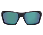 Oakley Men's Turbine Prizm Polarised Sunglasses - Matte Black/Jade