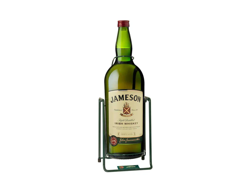 Jameson Irish Whisky on a cradle with gift box 4.5 Litre @ 40 % abv