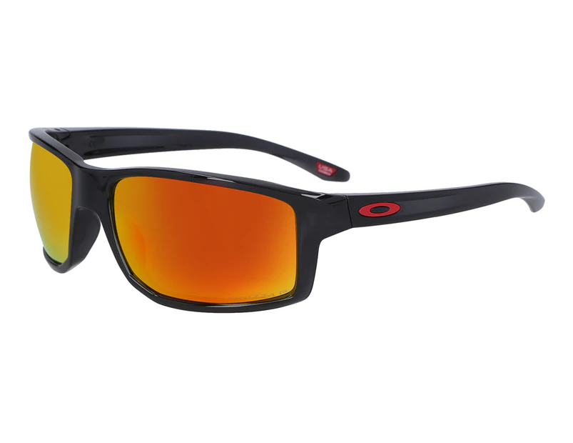 Oakley Men's Gibston Prizm Polarised Sunglasses - Black Ink/Ruby