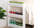 Ortega Home 3-Tier Storage Cart Organiser