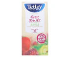 5 x 20pk Tetley Twist Tea Bags Forest Fruits & Apple 40g