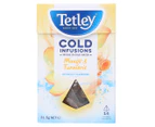3 x 14pk Tetley Cold Infusions Mango & Turmeric 31.5g