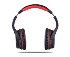 Ausdom aptX ANC7 Active Noise Cancelling Bluetooth Headphones - Black/Red