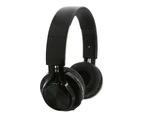 SWAMP TN006 Bluetooth Headphones - Black - Wireless Headset Earphones Cordless - Black
