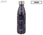 Oasis 500mL Double Wall Insulated Drink Bottle - Boho Elephants