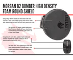 New MORGAN B2 BOMBER High Density Foam Round Shield Punch Shield Boxing Training