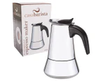 Casa Barista 10 Cup Roma Stainless Steel Espresso Maker