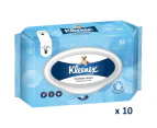 Kleenex Flushable Wipes Fragrance Free Carton 10 x 42's