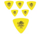 Dunlop Triangle Tortex 6  Picks Yellow 0.73 mm Guitar/Bass  Picks / Plectrums
