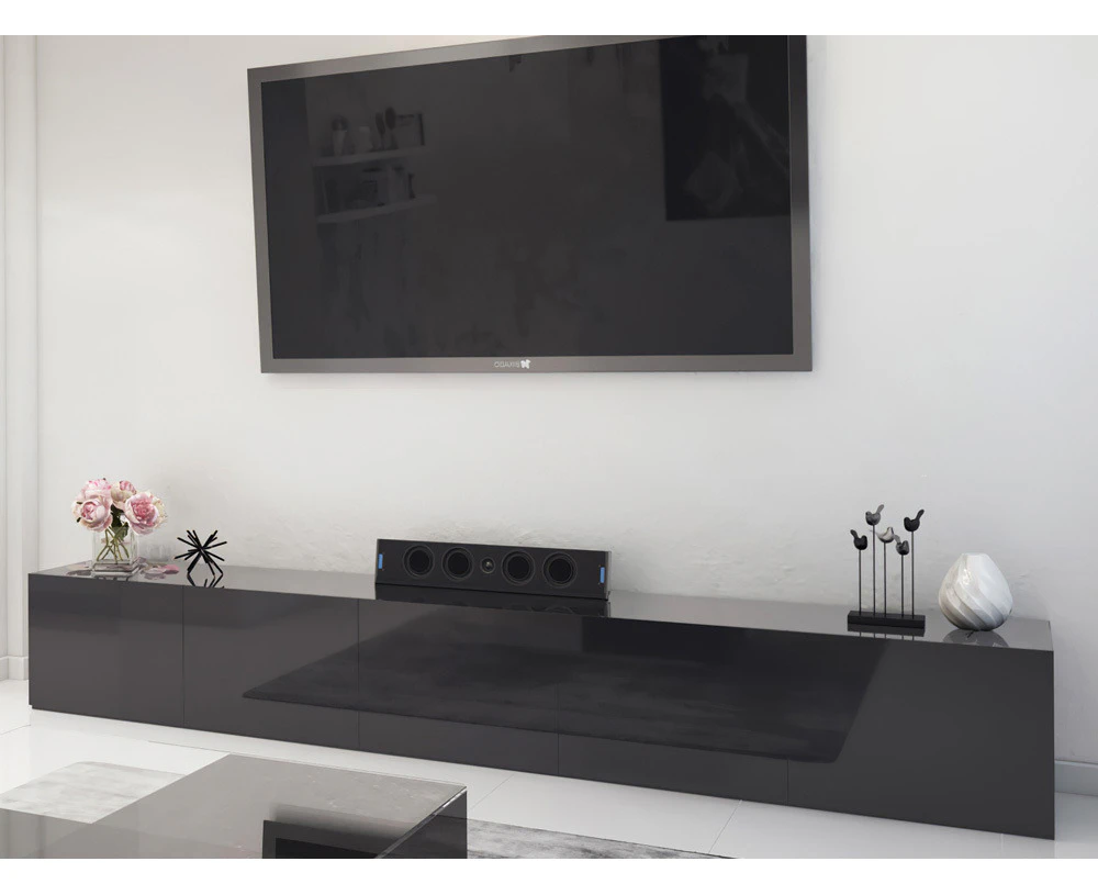 3m Black Gloss Suprilla TV Unit