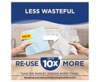 2 x 40pk Kleenex VIVA Rinse & Reuse Sheet Towels