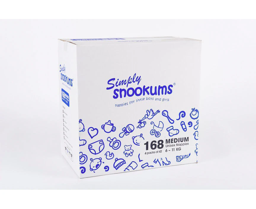 Simply Snookums Medium 6 - 11KG 168's