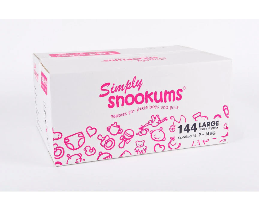 Simply Snookums Large 9 - 14KG 144's