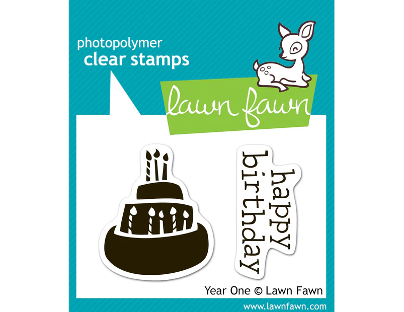 Lawn Fawn Stamps Year One LF346