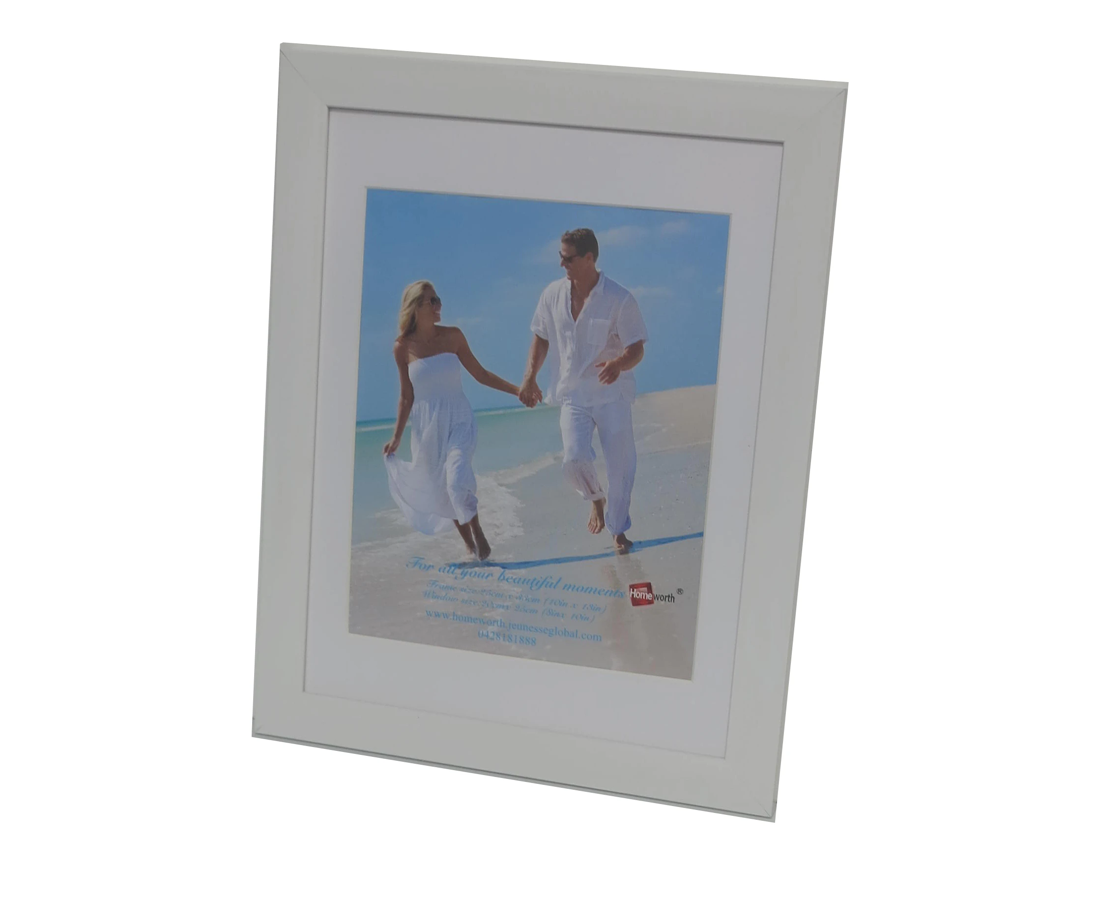 Picture Frame For  10x13" Photo White