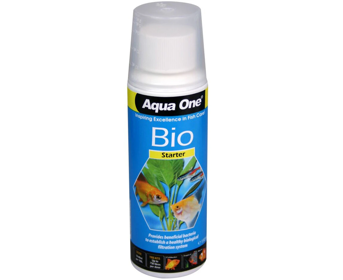 Bio Starter 150ml Good Bacteria for Aquariums & Fish Tanks (Aqua One)