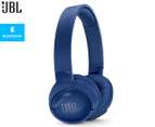 JBL Tune 600BTNC Wireless Noise-Cancelling Headphones - Blue
