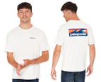 Patagonia Men's Capilene Cool Daily Graphic Tee / T-Shirt / Tshirt - White