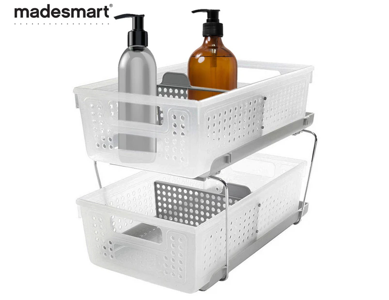 Madesmart Two-Level Storage Baskets & Dividers