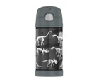 Thermos 355mL FUNtainer Vacuum Insulated Stainless Steel Drink Bottle - Dinosaur