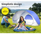 Mountview Pop Up Tent Beach Camping Tents 2-3 Person Hiking Portable Shelter Mat