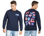 Tommy Jeans Men's US NYC Embro Logo Crew Sweatshirt - Black Iris