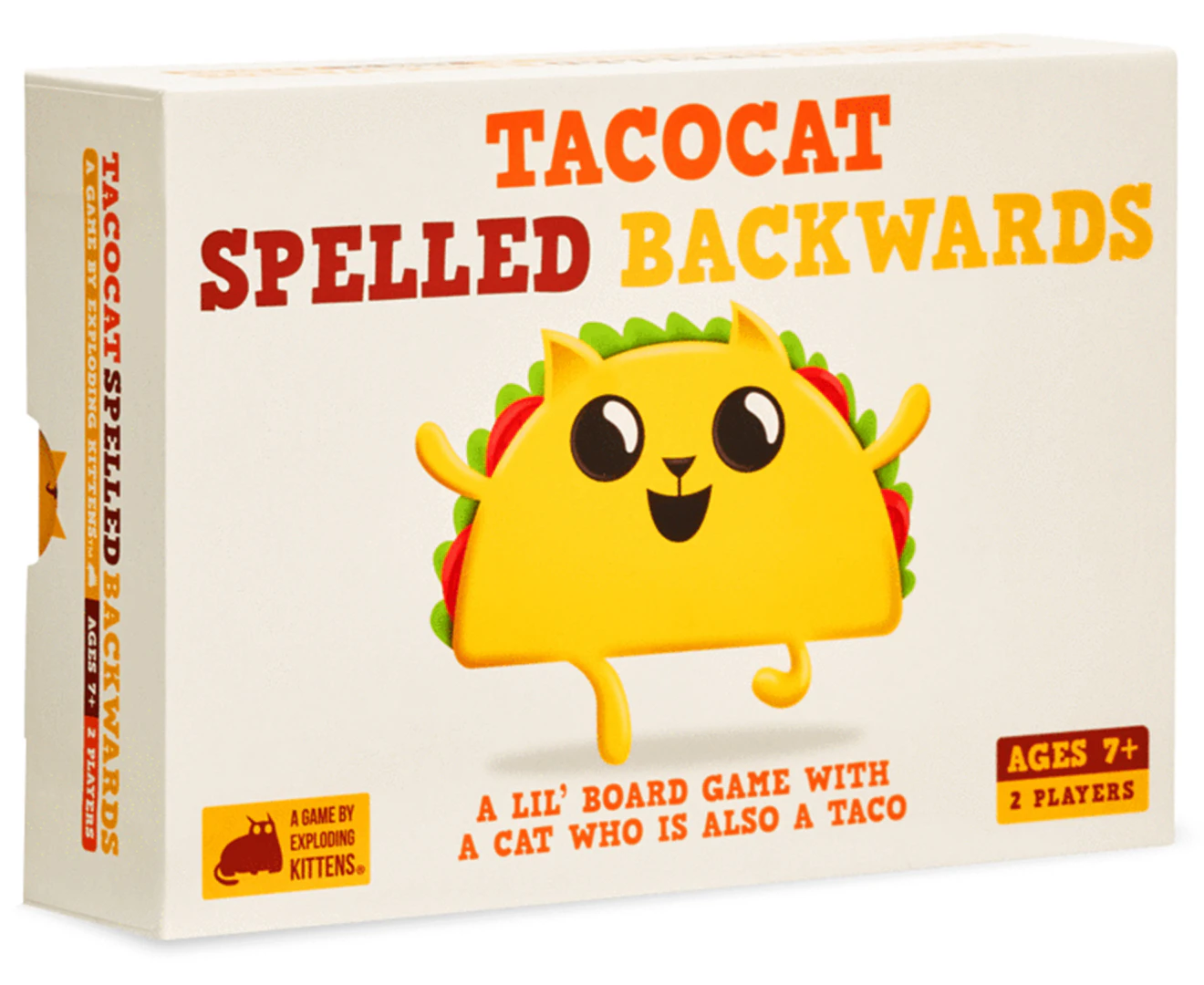 Exploding Kittens Tacocat Spelled Backwards Party Board Game Kids/Children 7y+