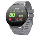 Colour Screen Waterproof Fitness Tracker with Heart Rate , blood pressure and blood Oxygen monitoring-Grey