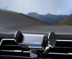 Cafele Car Phone Holder Car navigation vehicle multifunctional air outlet automatic bracket-Black