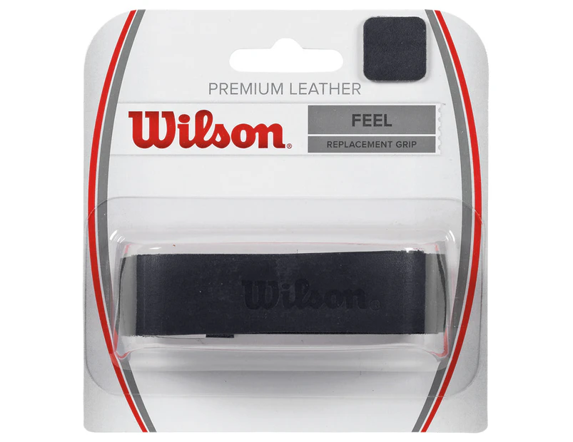 Wilson Premium Leather Grip Black