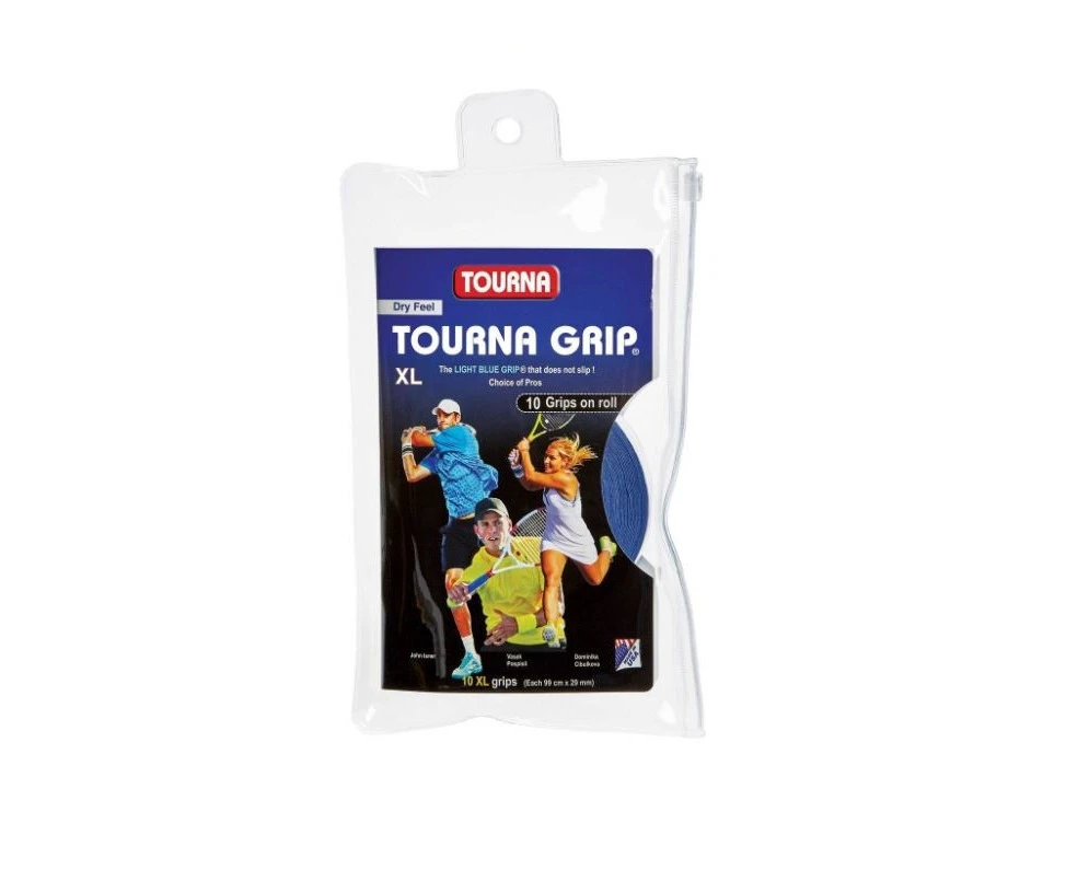 Tourna Grip XL 10 Pack Reel - Blue