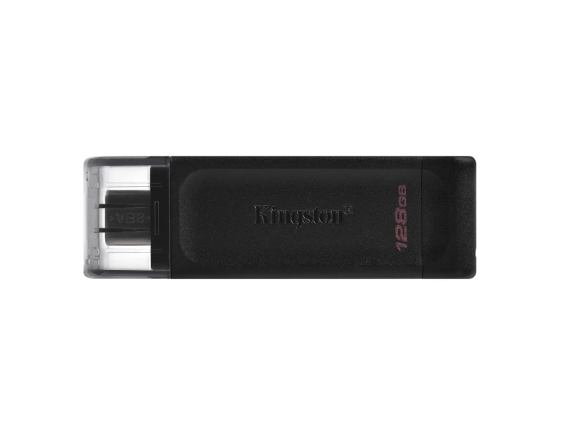 Kingston DataTraveler 70 USB Flash Drive 128 GB USB-C Black