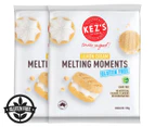 2 x Kez's Gluten Free Melting Moment Biscuits Lemon Cream 190g