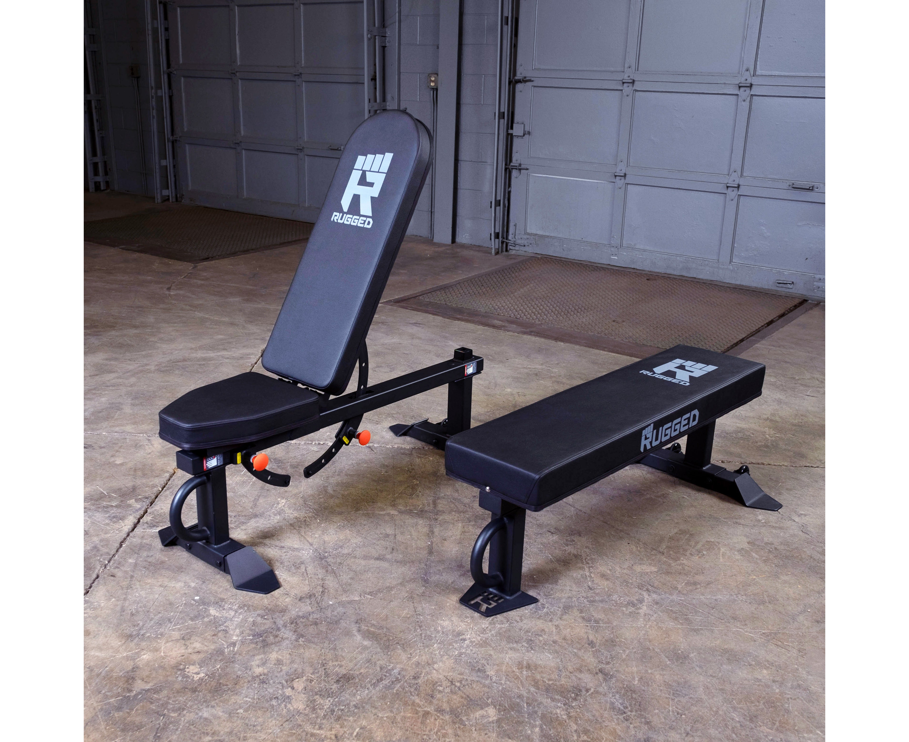 Rugged Series Flat Incline Bench M tch