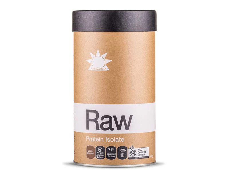 Amazonia Raw Protein Organic Isolate Choc Coconut 500g