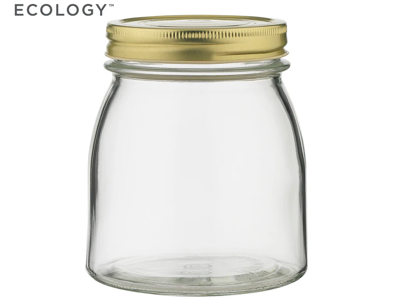 Ecology 750mL Source Glass Storage Jar w/ Lid