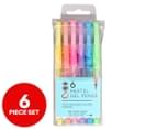 I Heart Art Pastel Gel Pens 6-Pack - Assorted 1