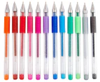 I Heart Art Glitter Gel Pens 12-Pack - Assorted
