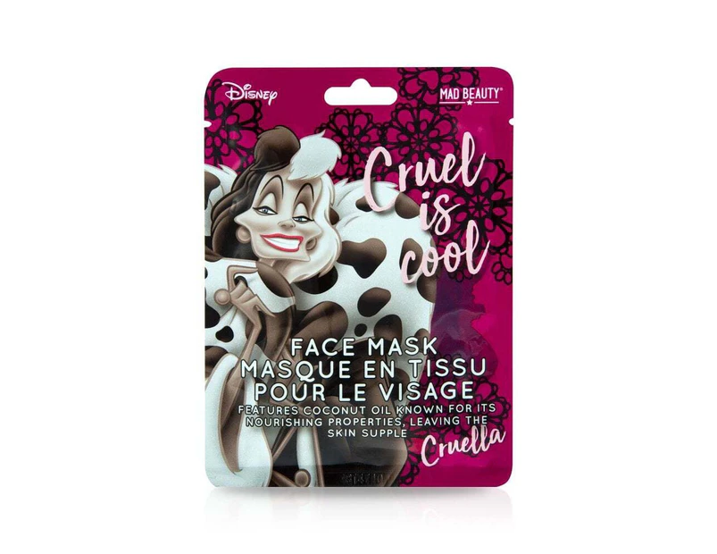 Mad Beauty Disney Face Mask - Villian Cruella - N/A