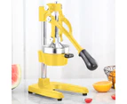 SOGA Commercial Manual Juicer Hand Press Juice Extractor Squeezer Orange Citrus Yellow