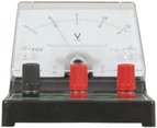 Analogue Bench Voltmeter 0-15V with analogue dial and banana plug connections