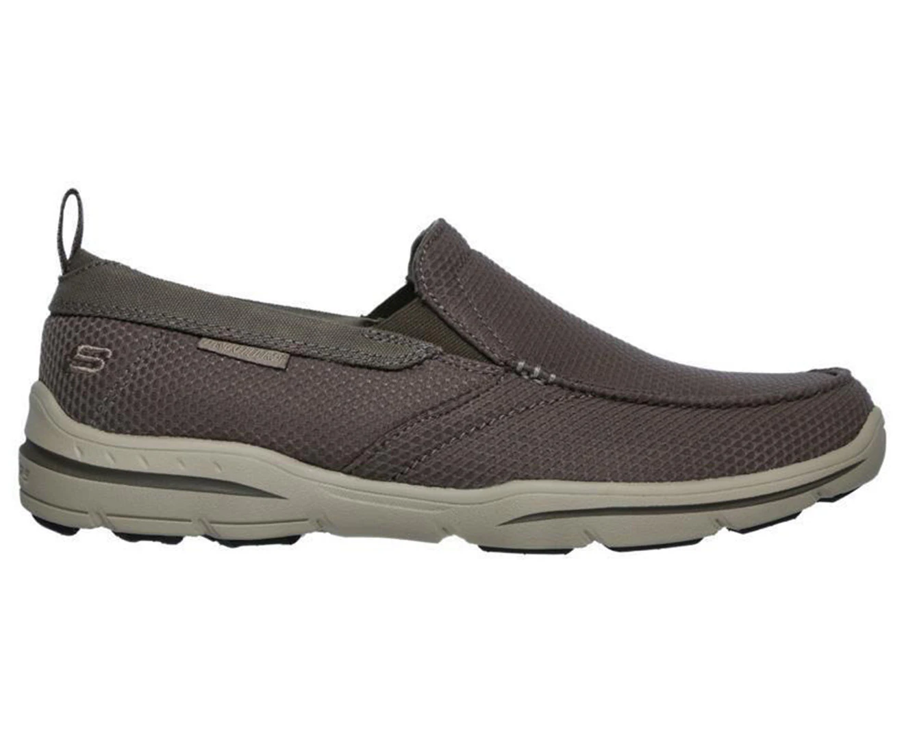 Skechers Men's Harper-Walton Slip-On Shoes - Khaki