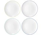 Ambrosia Prism Set of 4 Dinner Plate 26.5cm Cool