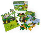 36pc John Deere Kids Giant 91x61cm Fun Tractor/Farm Jigsaw Floor Puzzle 3y+