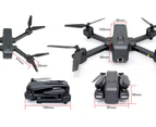JJRC H73 2K Camera 5G Wifi Quadcopter GPS RC Drone with 3x Batteries
