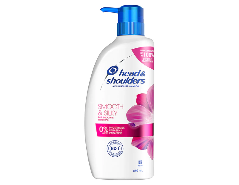 Head & Shoulders Smooth & Silky Shampoo 660mL