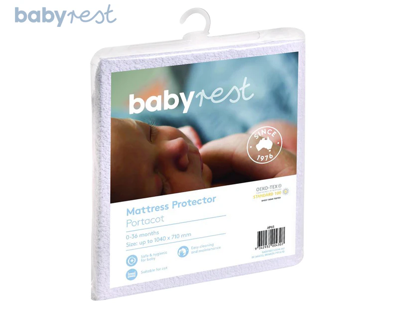 Babyrest Waterproof Portacot Mattress Protector