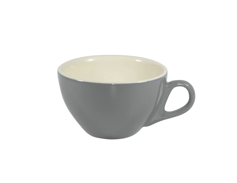 Brew-French Grey/White Cappuccino Cup 220Ml x 6 - Grey