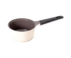 Neoflam Carat 18cm Sauce Pan Non-Induction with Die-Cast Lid Ivory -